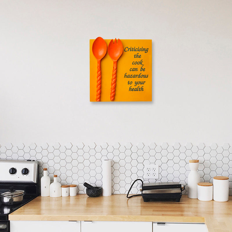 Chief Chef Wooden Wall Accent