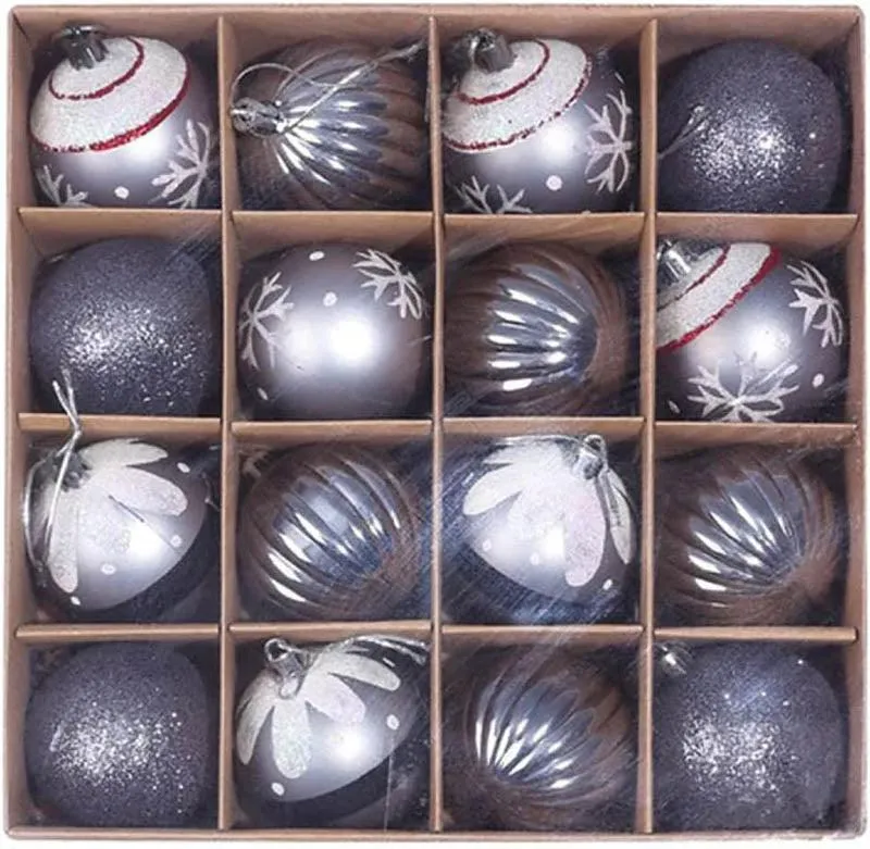 Bubble Boop Christmas Baubles - Set Of 16 media 3