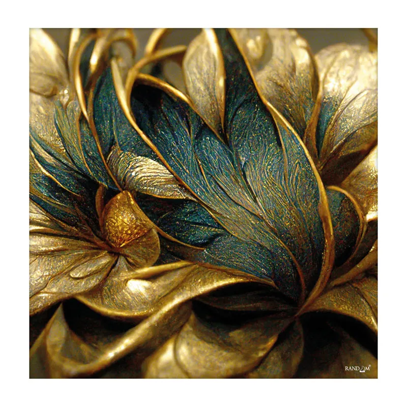Auric Botanic I Wall Painting media 7