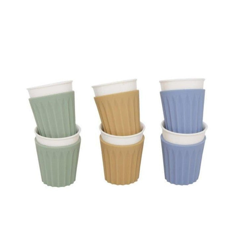 Ashko Sculpt Mug (130 ML) - Set Of Six media 3