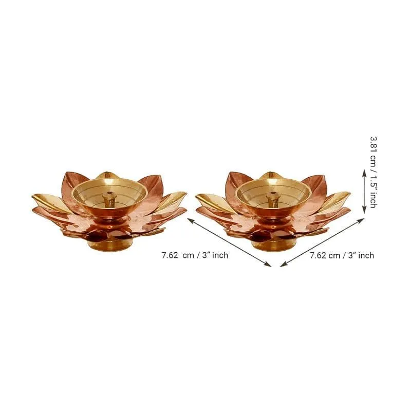 Dvija Pushp Diya - Set Of Ten media 4
