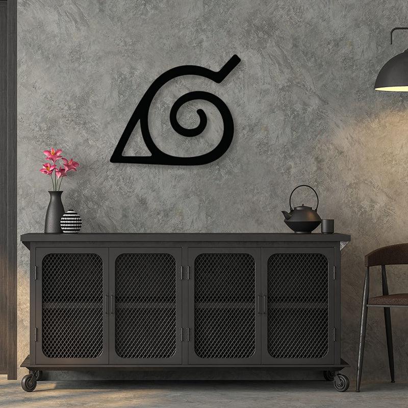 Naruto Black Iron Wall Accent