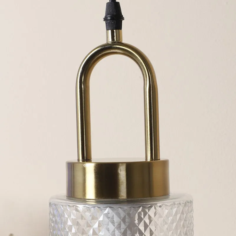Beloria Elegant Glass Pendant Lamp media 6
