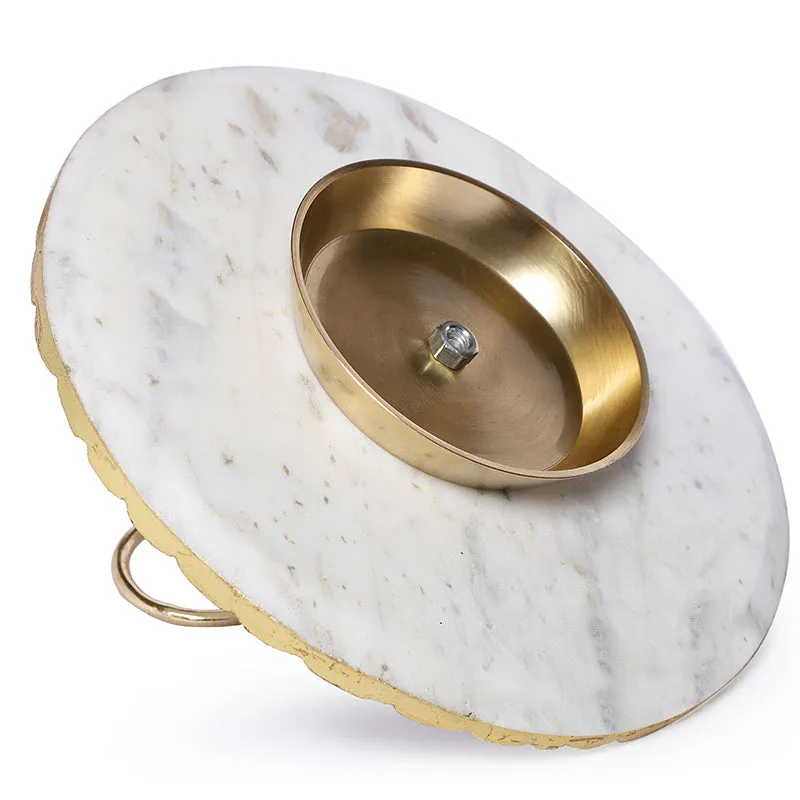 Bianco Marble Cake Stand media 2
