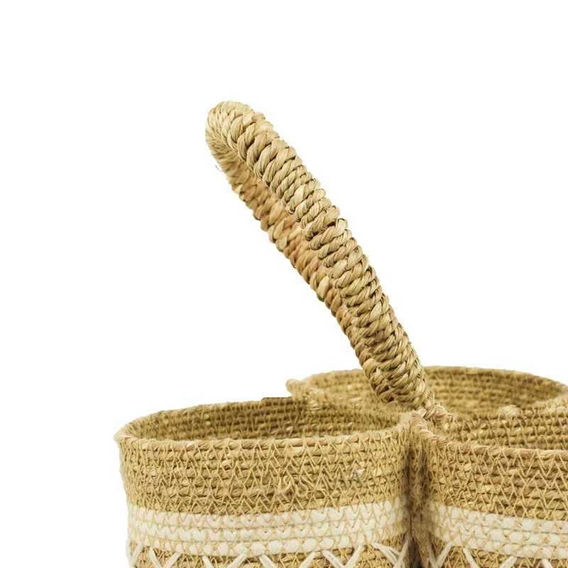 Araiya II Sea Grass Natural Fiber Storage Basket media 4