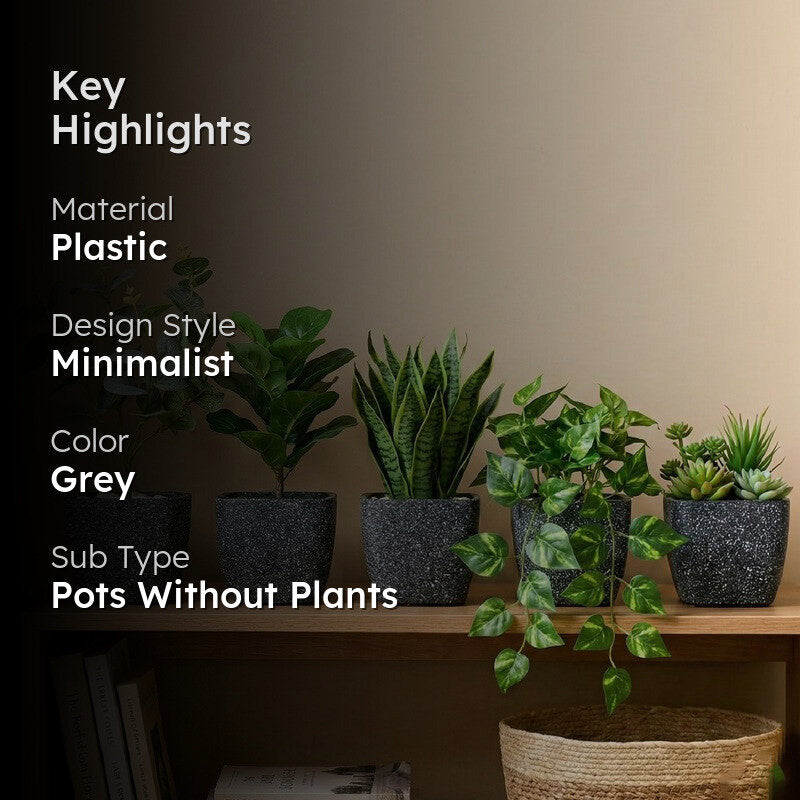 Monvia Garden Planter - Set Of Five media 2