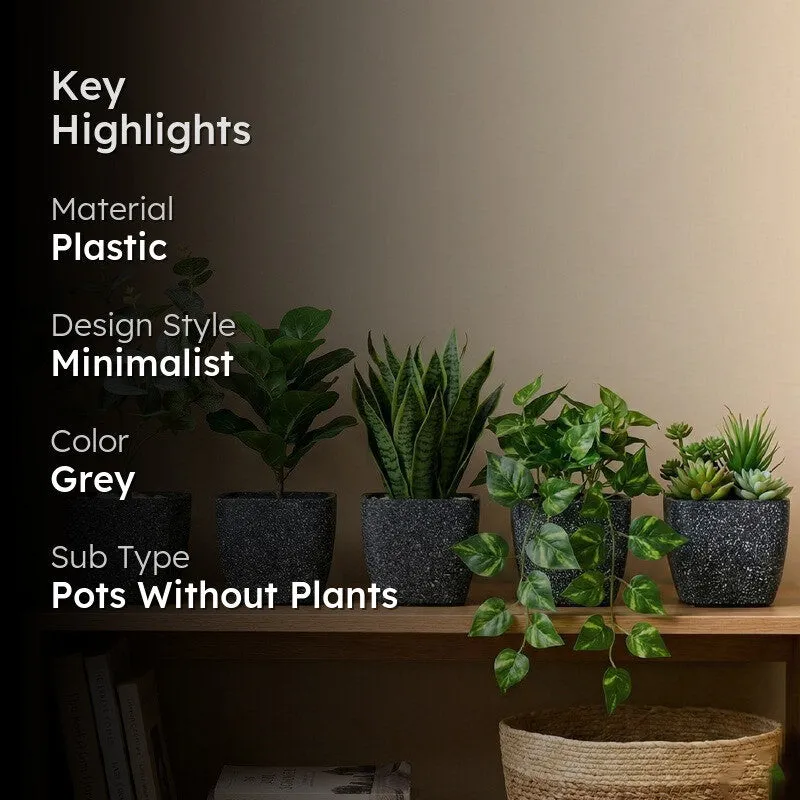 Monvia Garden Planter - Set Of Five media 2