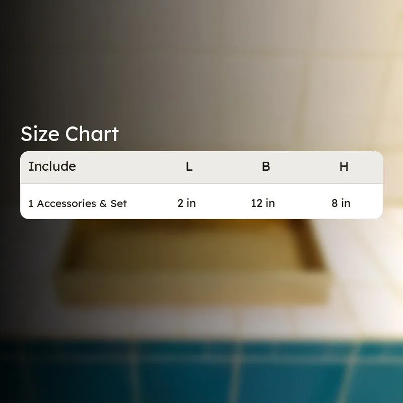 Tuscan Gold Bathroom Tray media 5