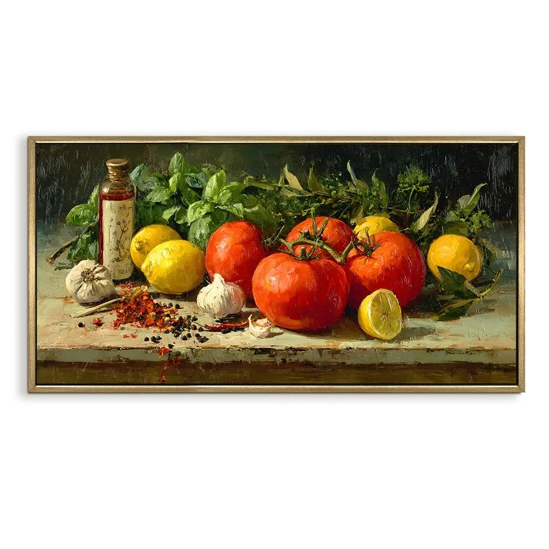 Harvested Canvas Wall Painting With Frame media 3