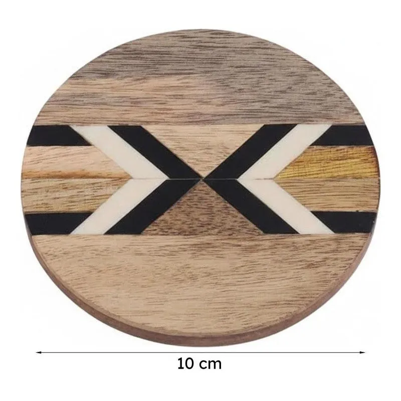 Teer Wooden Coaster - Set Of Four media 10