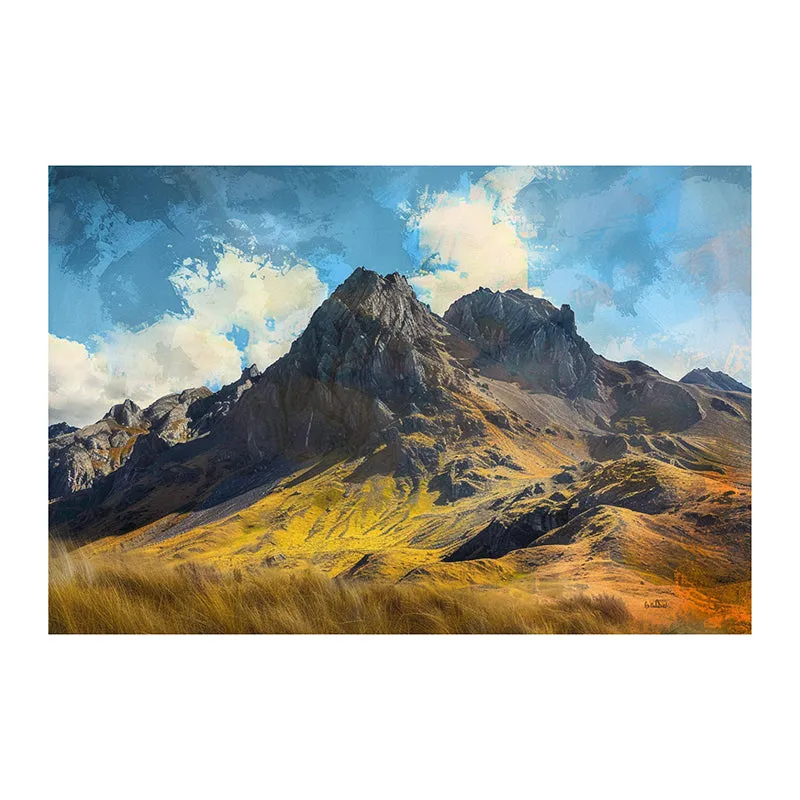 Mountains Of Vale Wall Painting media 3