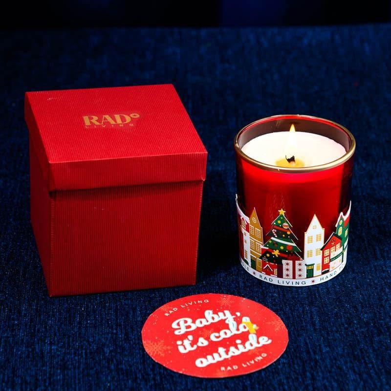 Red Merry Town - Gift Box of 1 Scented Candle media 5