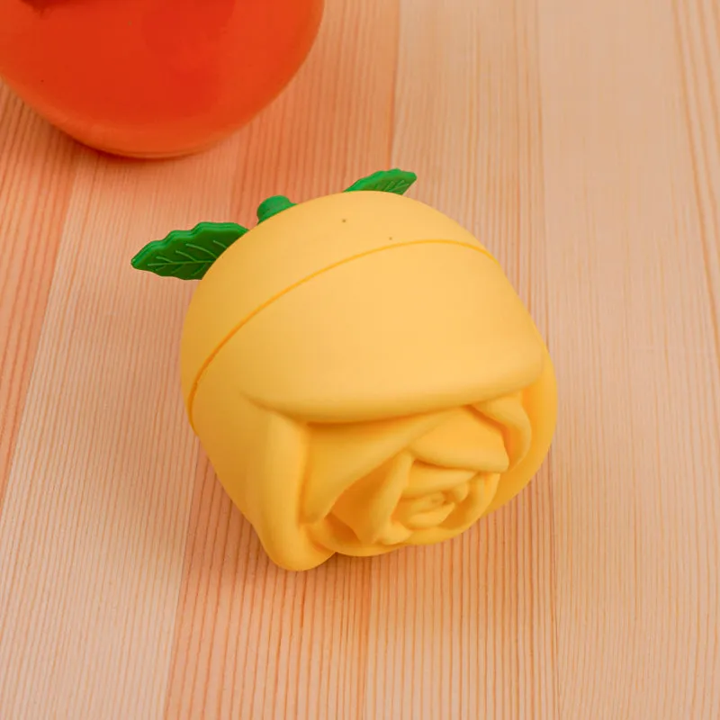 Rose Silicone Ice Mould - Yellow media 3