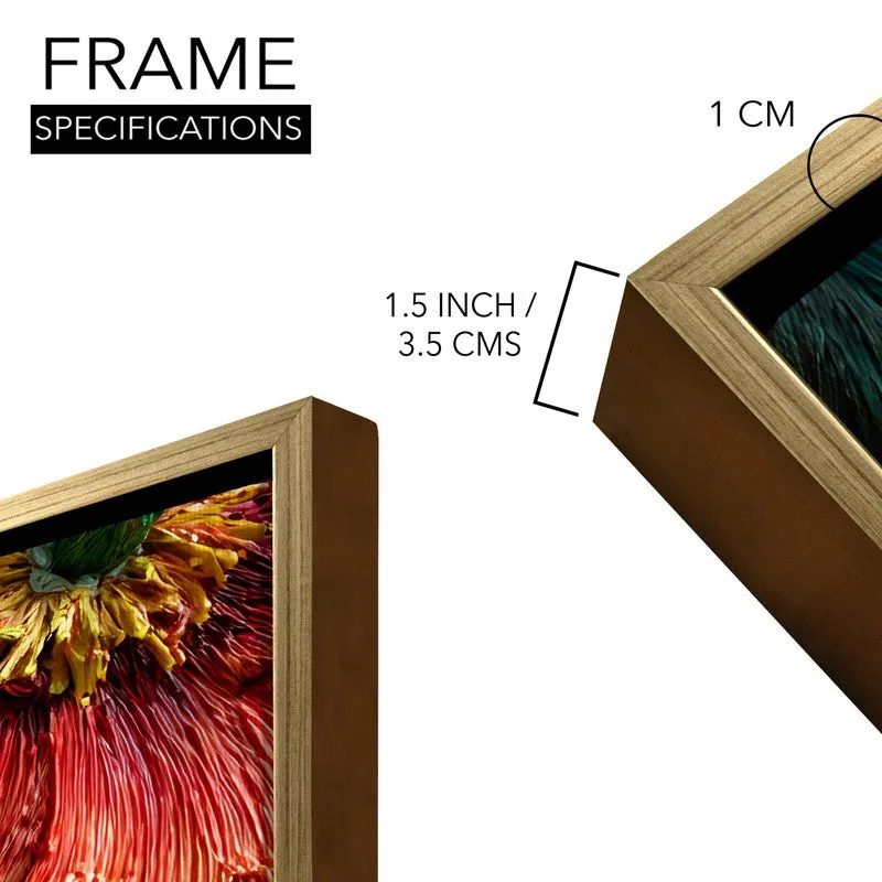 Spring Flourish Canvas Wall Painting With Frame media 8