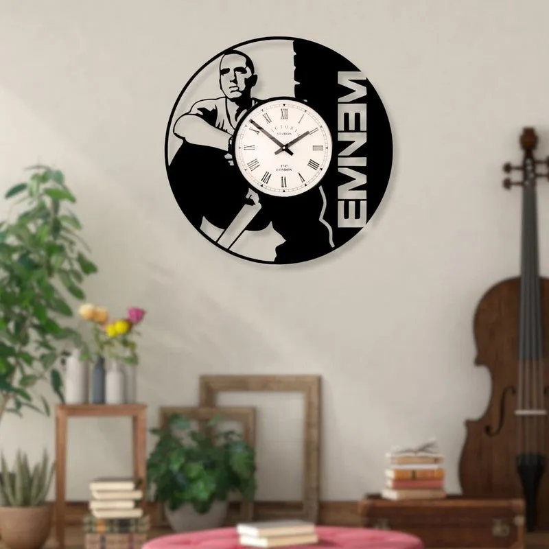 Eterniq Steel Analog Wall Clock media 3