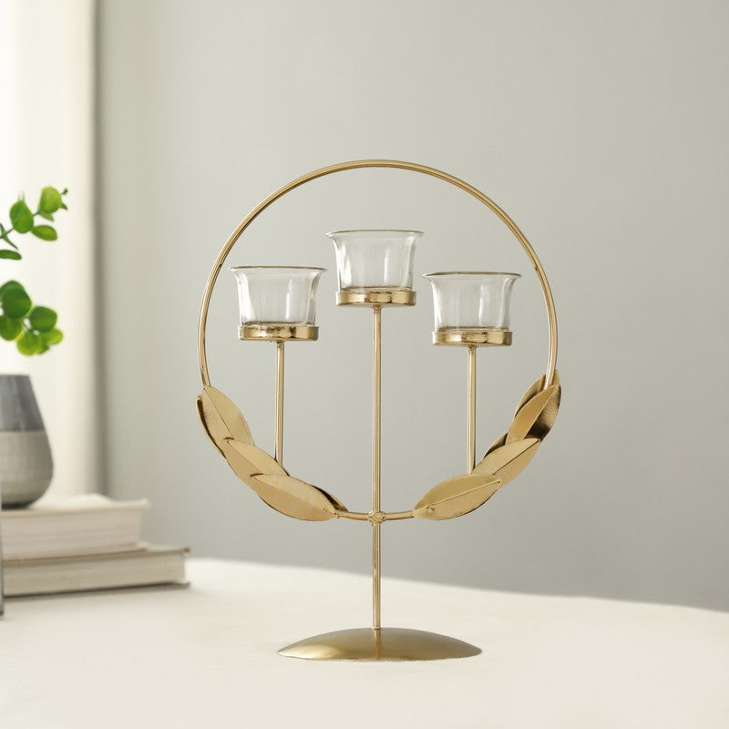 LumeLeaf Tea Light Candle Holder