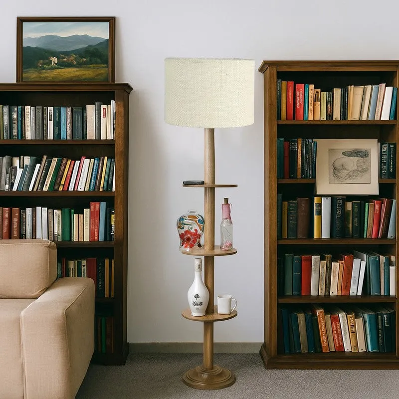 LumiCrate Tower Floor Lamp - White media 3