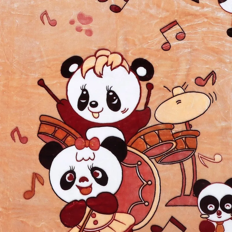 Monte Carlo Panda Melody Blanket - 550 GSM media 5