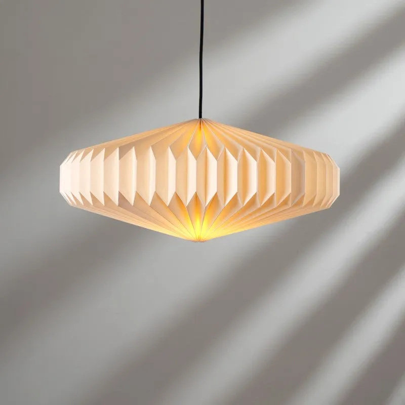 Fig Living Oblong Paper Ceiling Lamp - Ivory media 1