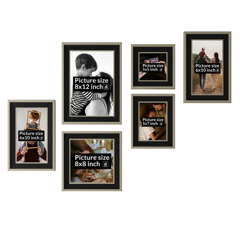 Funky Fiesta Wall Photo Frame - Set Of Six media 3