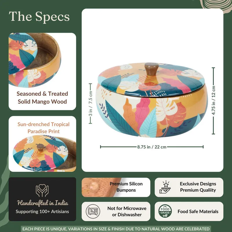 Gyla Wooden Roti Box media 6