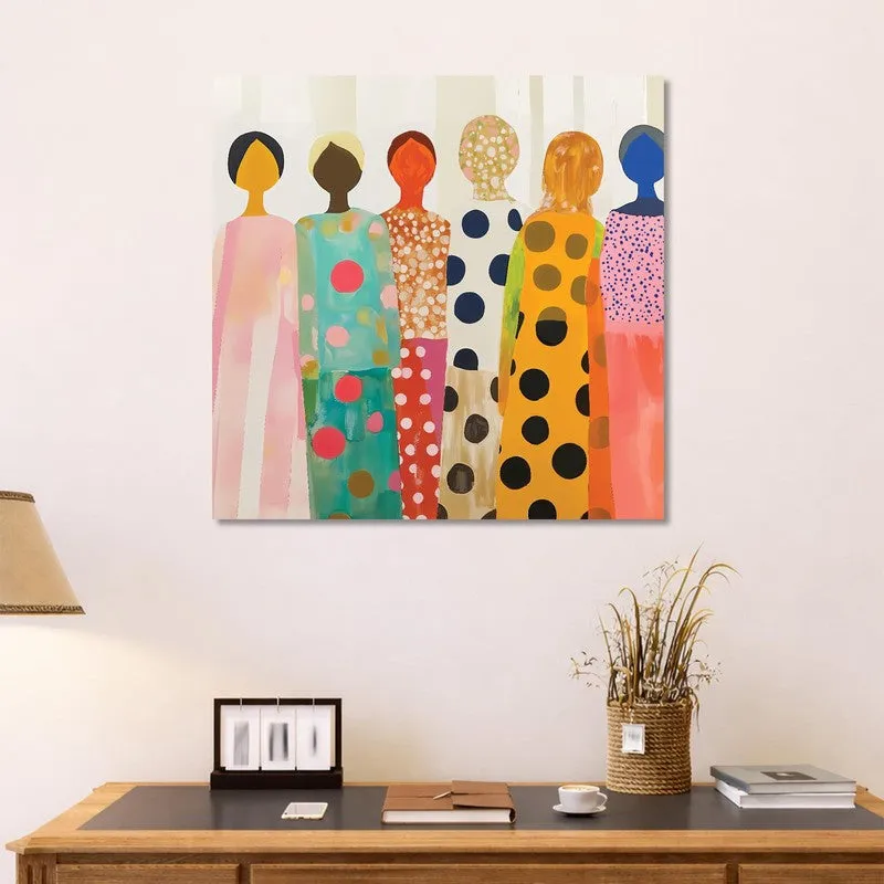Painted Spirit Canvas Wall Art media 3