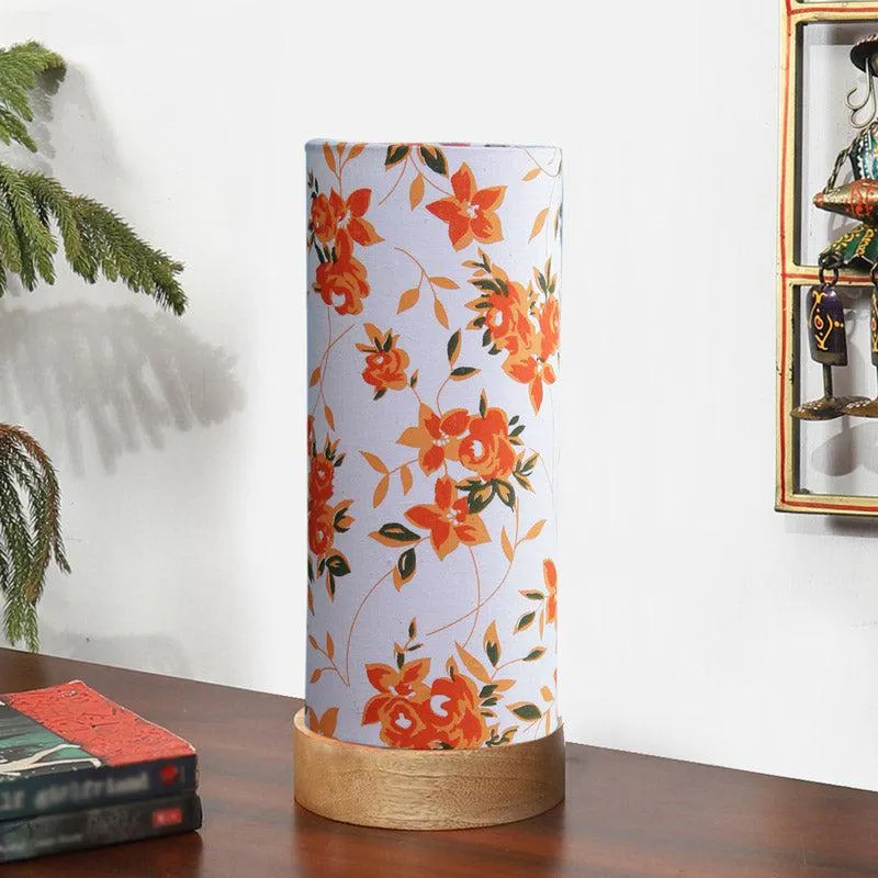 Ibis Nyra Tower Wooden Table Lamp - Multicolor media 3