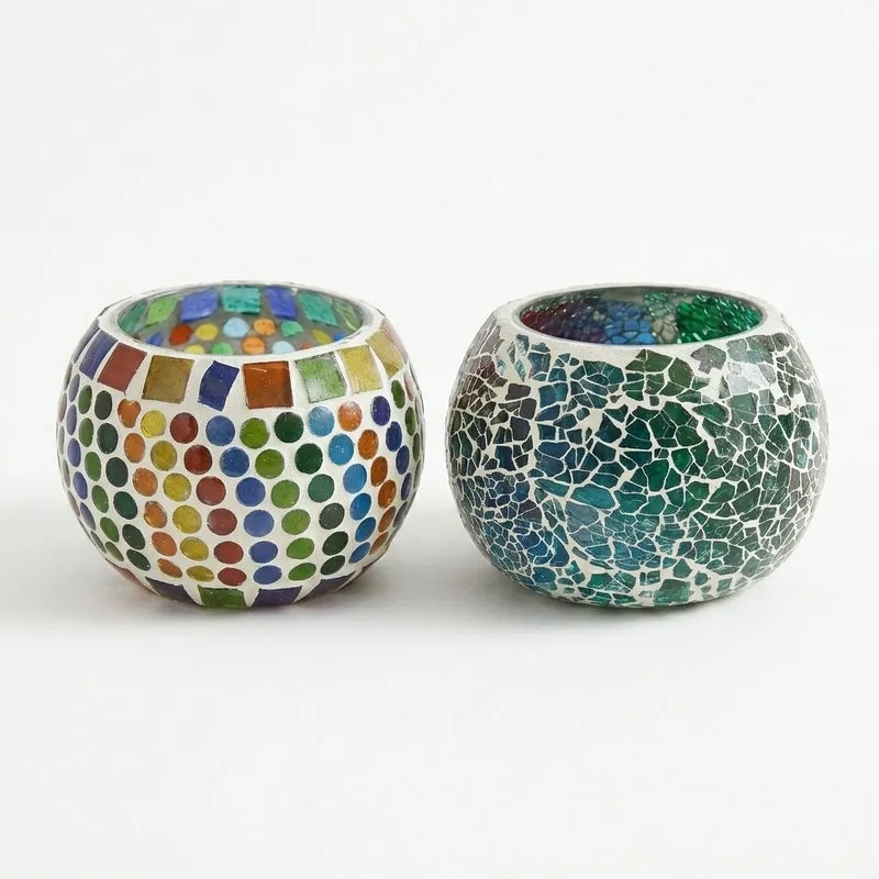Samoha Tealight Candle Holder - Set Of Two media 5