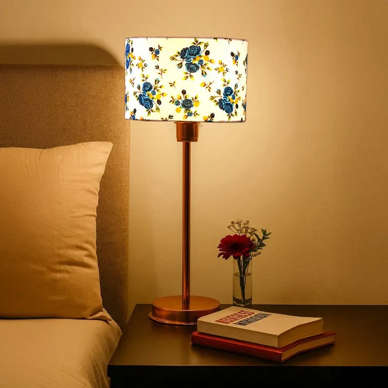 Kavira Ravo Floral Metal Table Lamp - Multicolor media 1