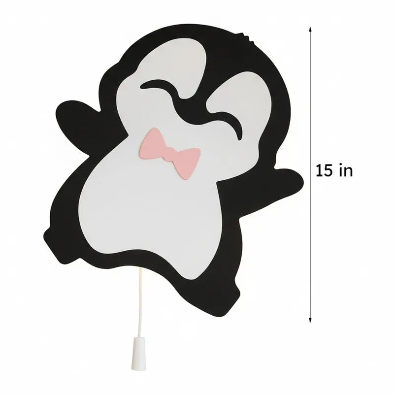 Snuggle Penguin Battery Operated MDF Wall Lamp media 11