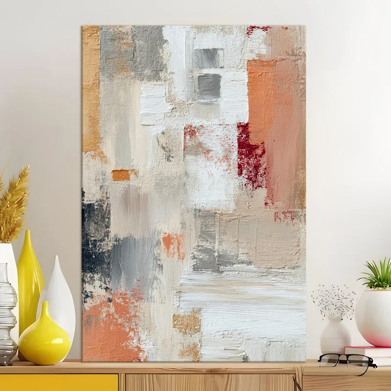 Spectrum Break Abstract Canvas Wall Art media 5