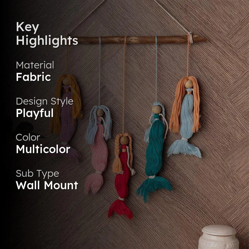 Memaid magic Fabric Wall Accent media 2