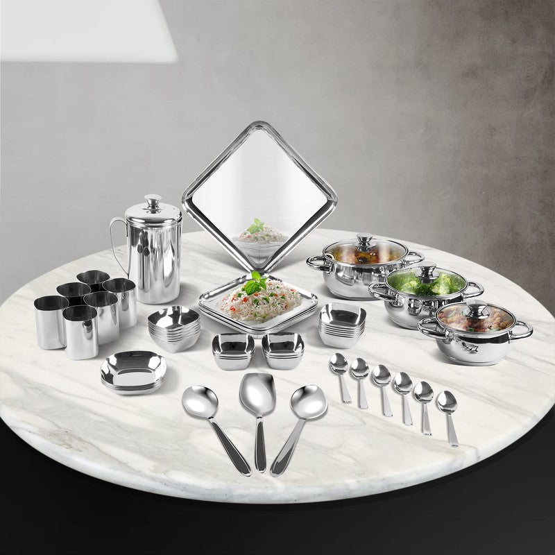 Kraft Solvyn Zorven Dinner Set - 60 Piece Set