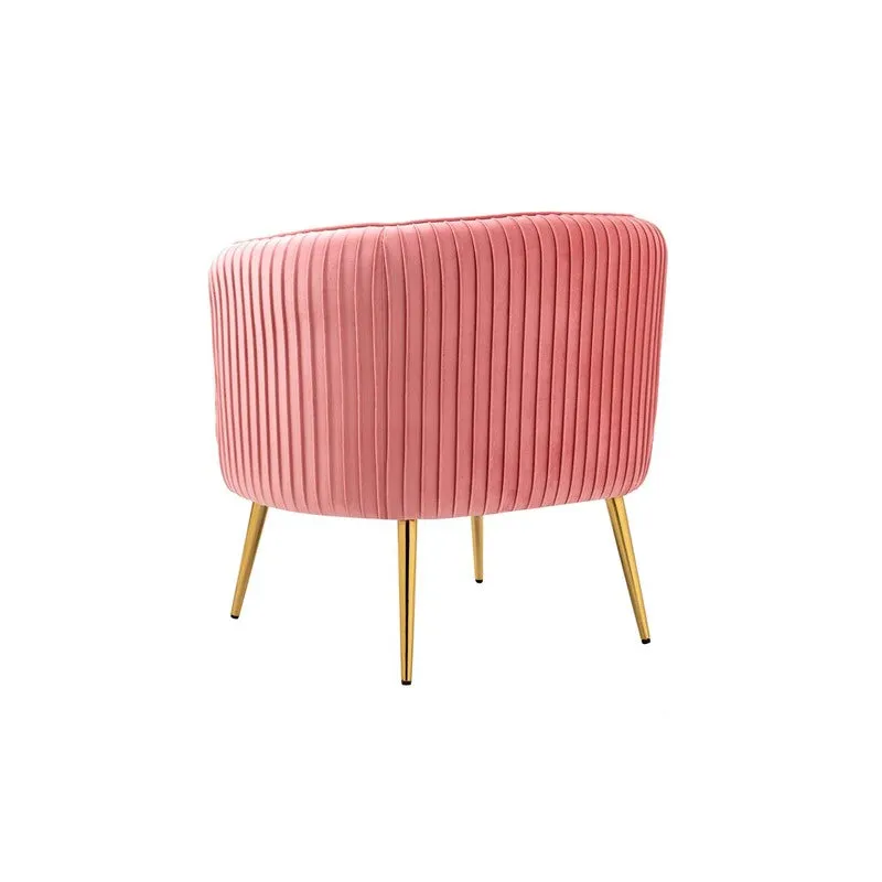 Leiser Accent Chair - Pink media 4