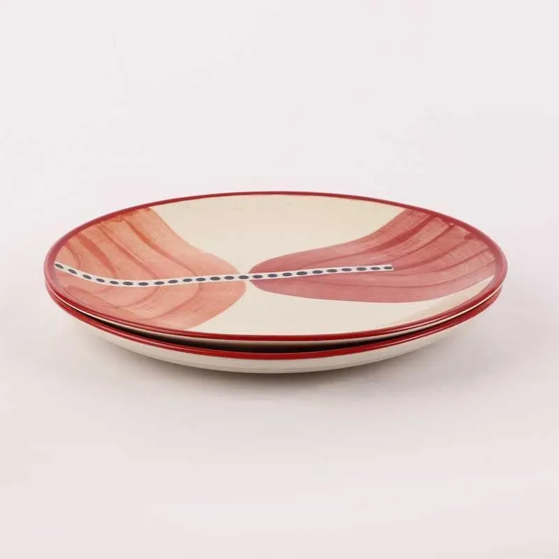 Modern Art Dinner Plate - Set Of Two media 4