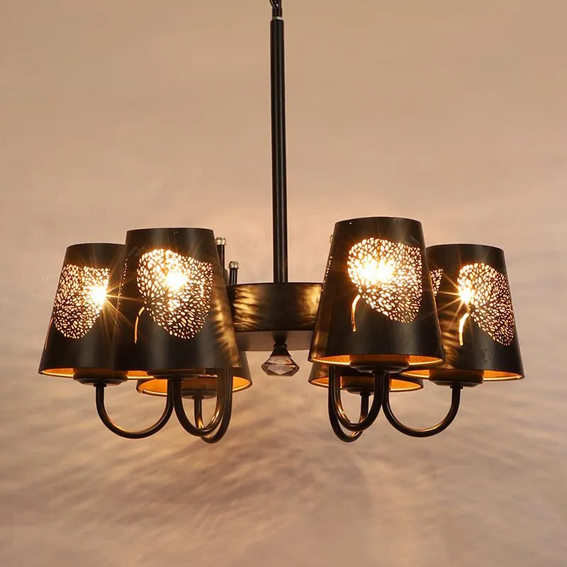 Candra Viya Etched Ceiling Lamp media 1