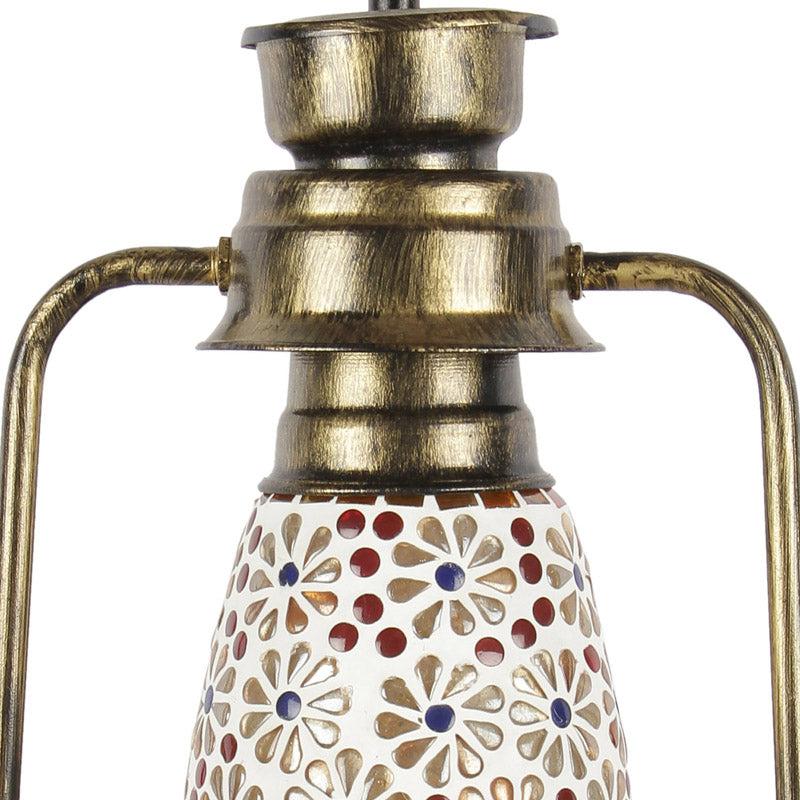 Admya Mosaic Lantern Iron Wall Lamp - Gold media 6