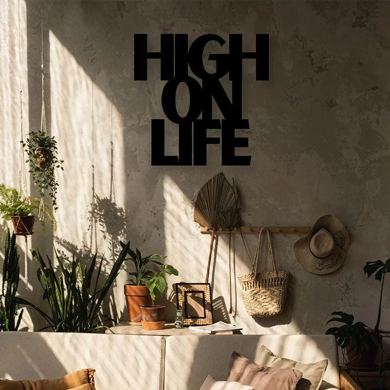 High On Life Iron Wall Accent media 1