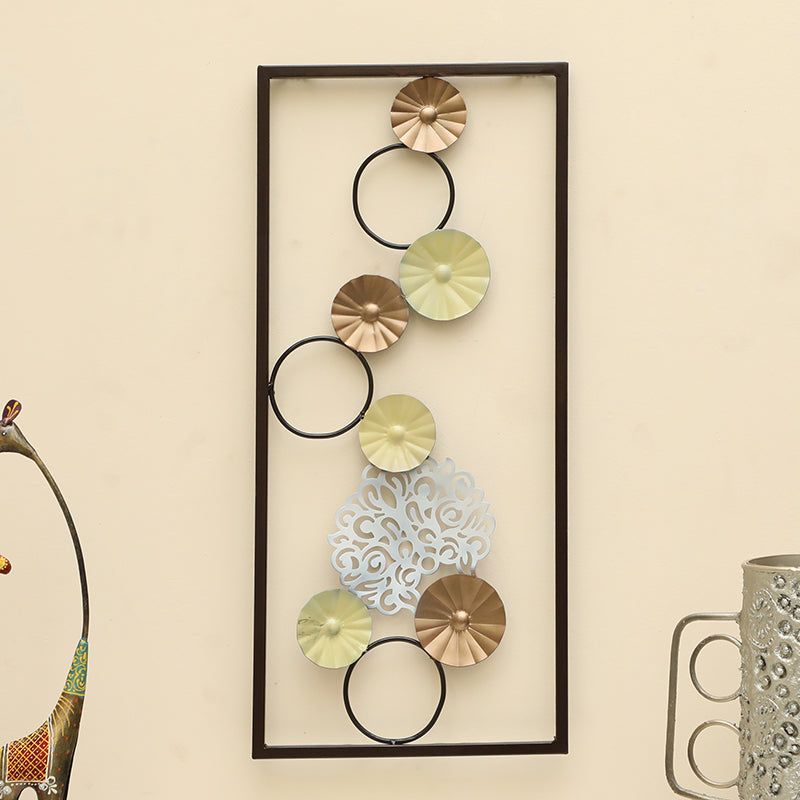 Elegant Vines Metal Wall Accent