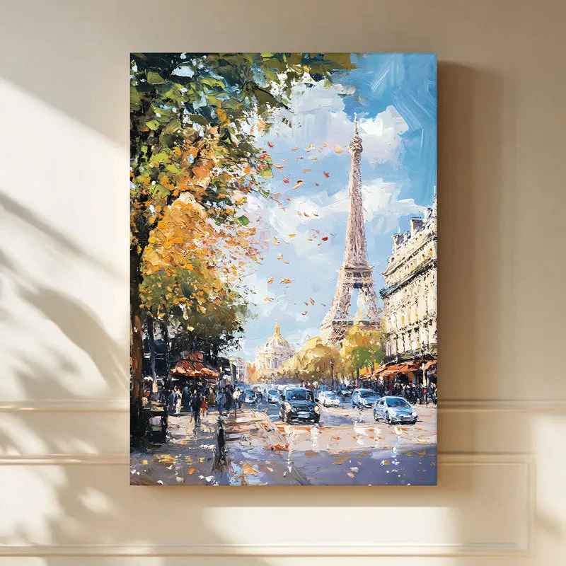 View Of Eiffel Wall Art media 5