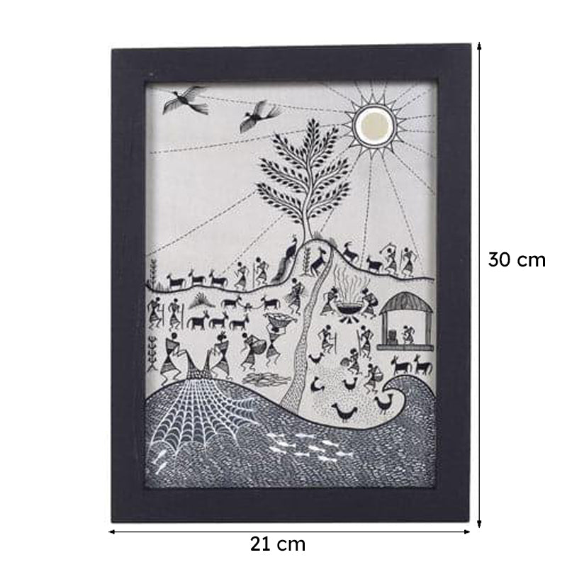 Parasa Prana Canvas Wall Art - Set Of Two media 7