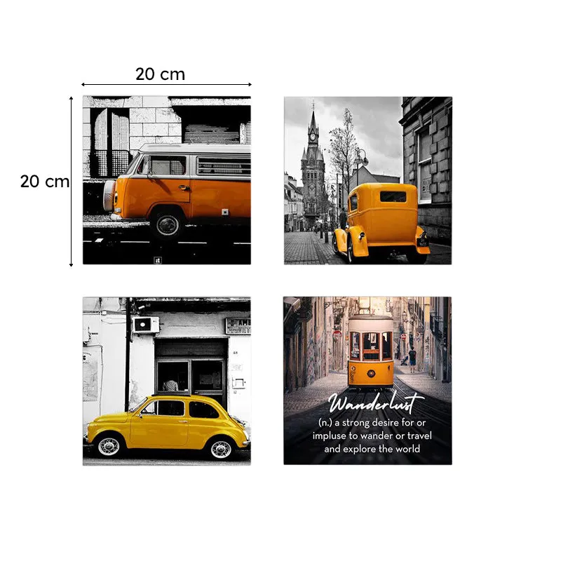 Vintage Wheels Wall Art - Set Of Four media 7