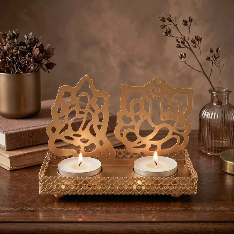 Lakshmi Ganesh Illuminating Diyas media 4