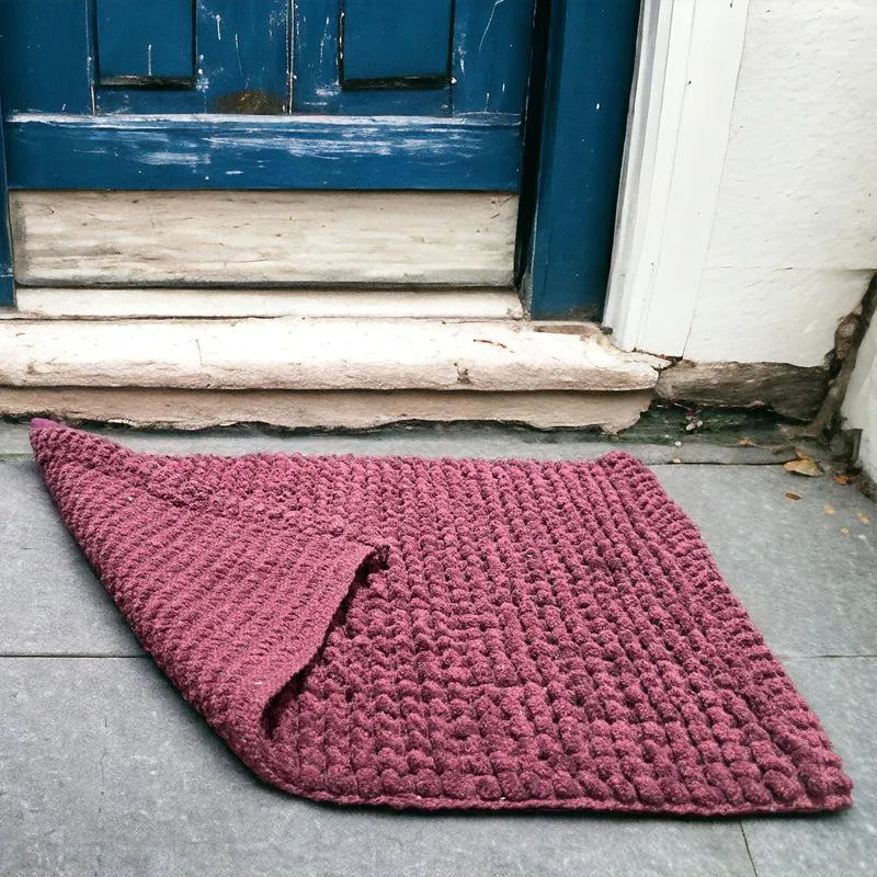 Melca Bathmat - Maroon media 3