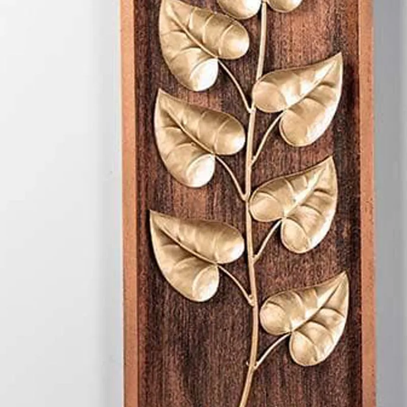 Dreamy Leaves Metal Wall Accent media 5
