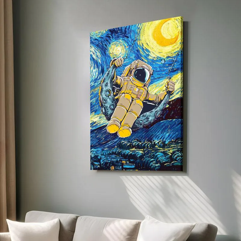 Starrt Starry Astro Wall Painting media 2