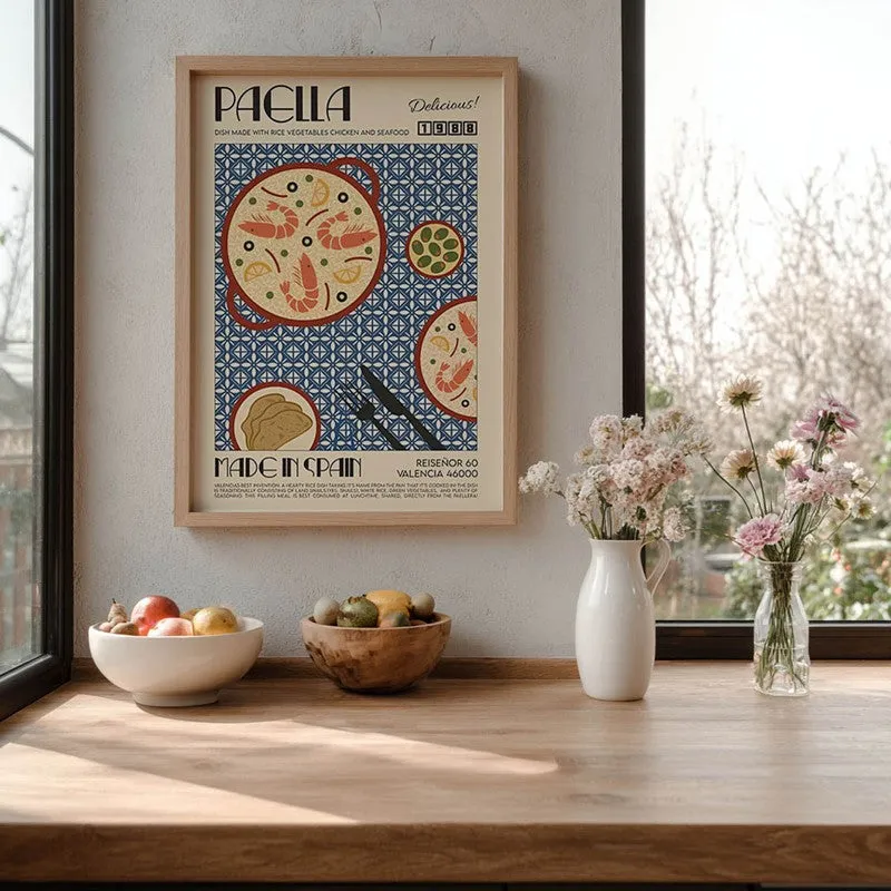 Golden Gourmet Archival Canvas Wall Art - Brown media 7