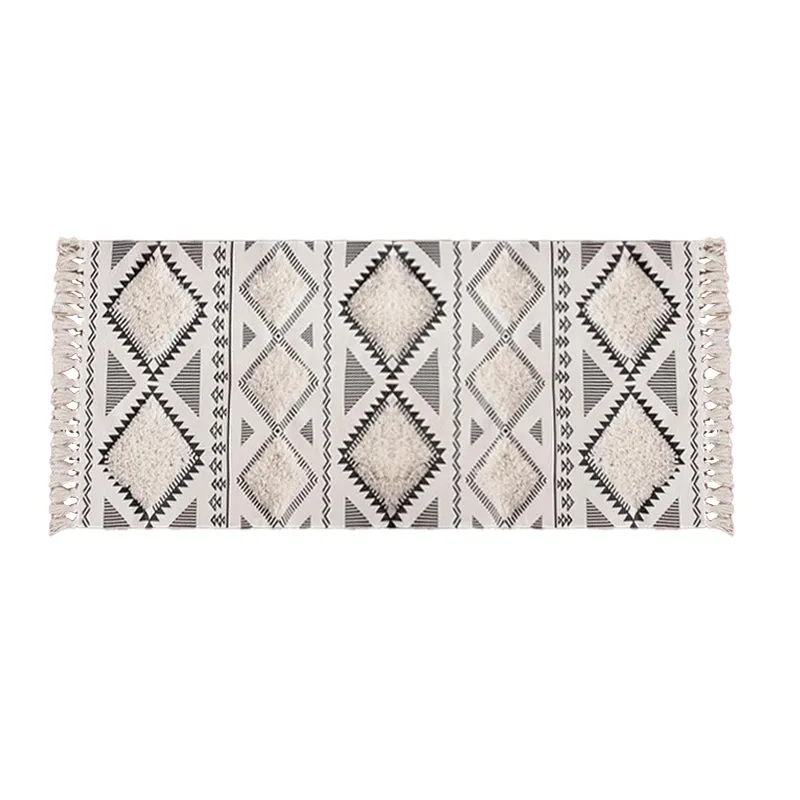 Boho Weave I Cotton Runner Rug media 1