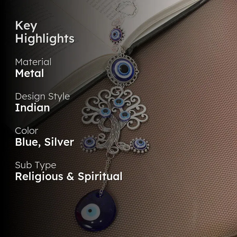 Decko Evil Eye Metal Wall Accent media 2
