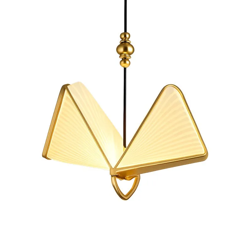 Luxe Wings Metal Cluster Ceiling Lamp media 4